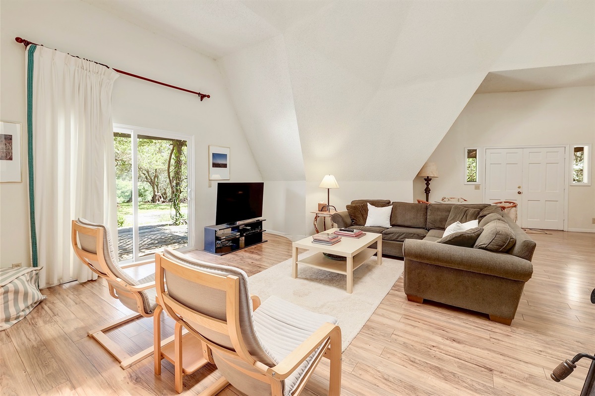 Relax and unwind in this warm, inviting living space
