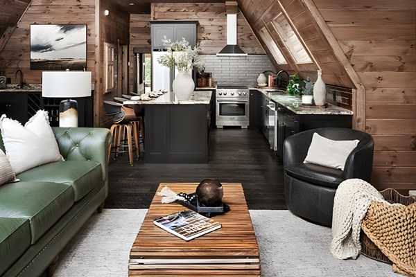 Open-concept luxury for cooking, lounging, and connecting.