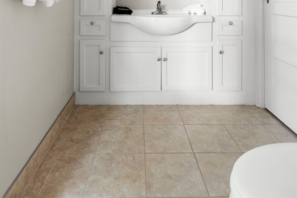Bathroom #2 - Vanity with plenty of storage space