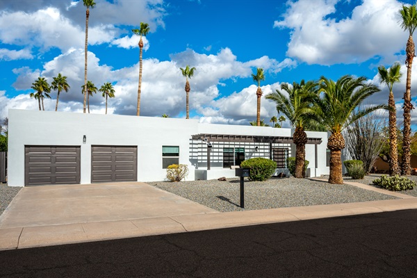Space for four vehicles in the garage and driveway.