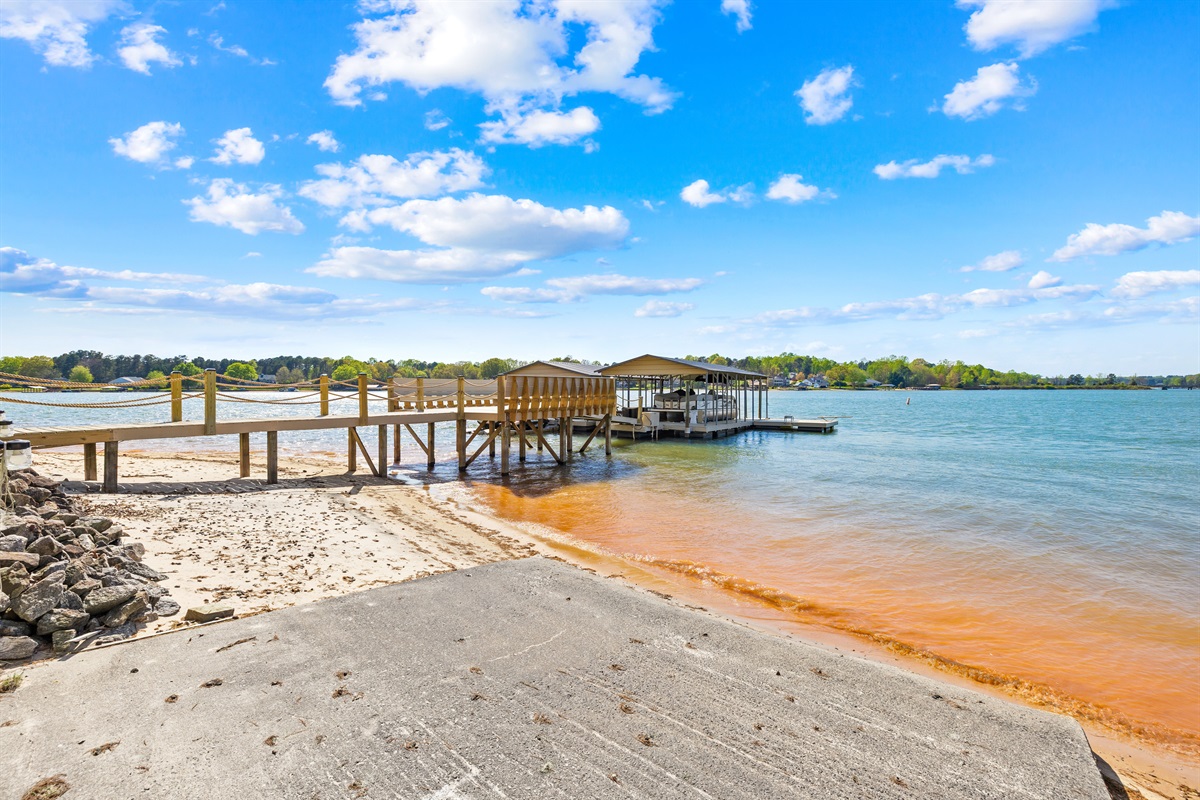 Easy lake days begin here. 