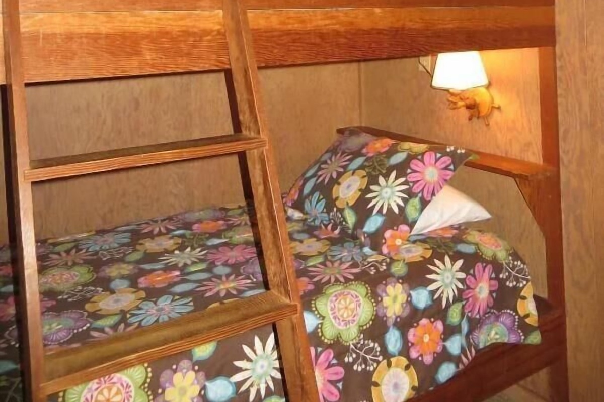 built in bunk beds