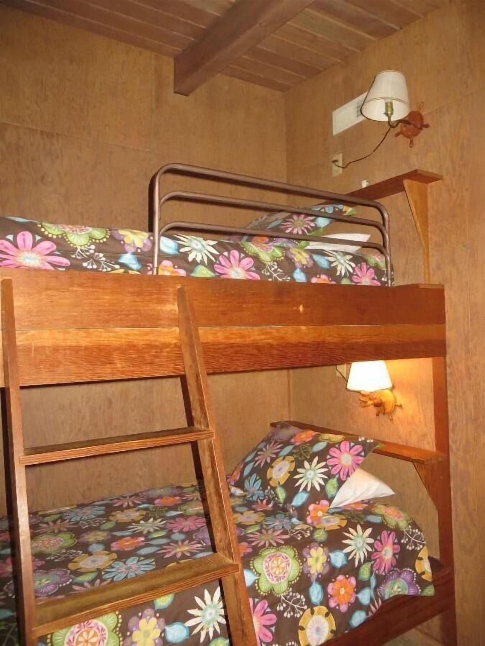 built in bunk beds