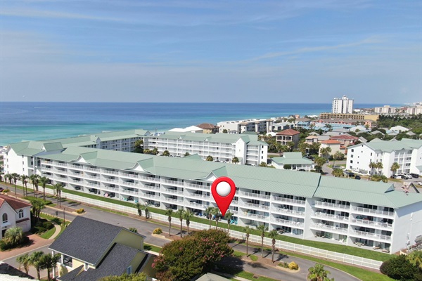 Patio access and proximity to the beach.... you're close.