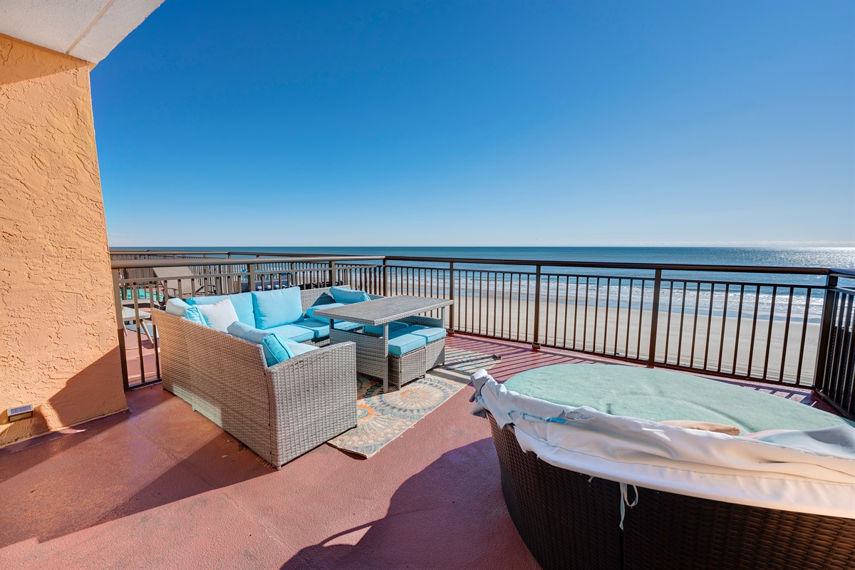 Breathtaking Views from Balcony!