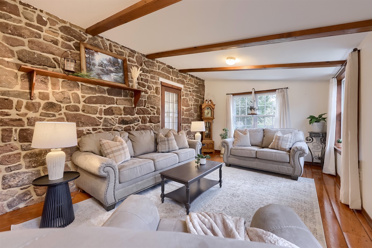 Cheerful light and comfy seats