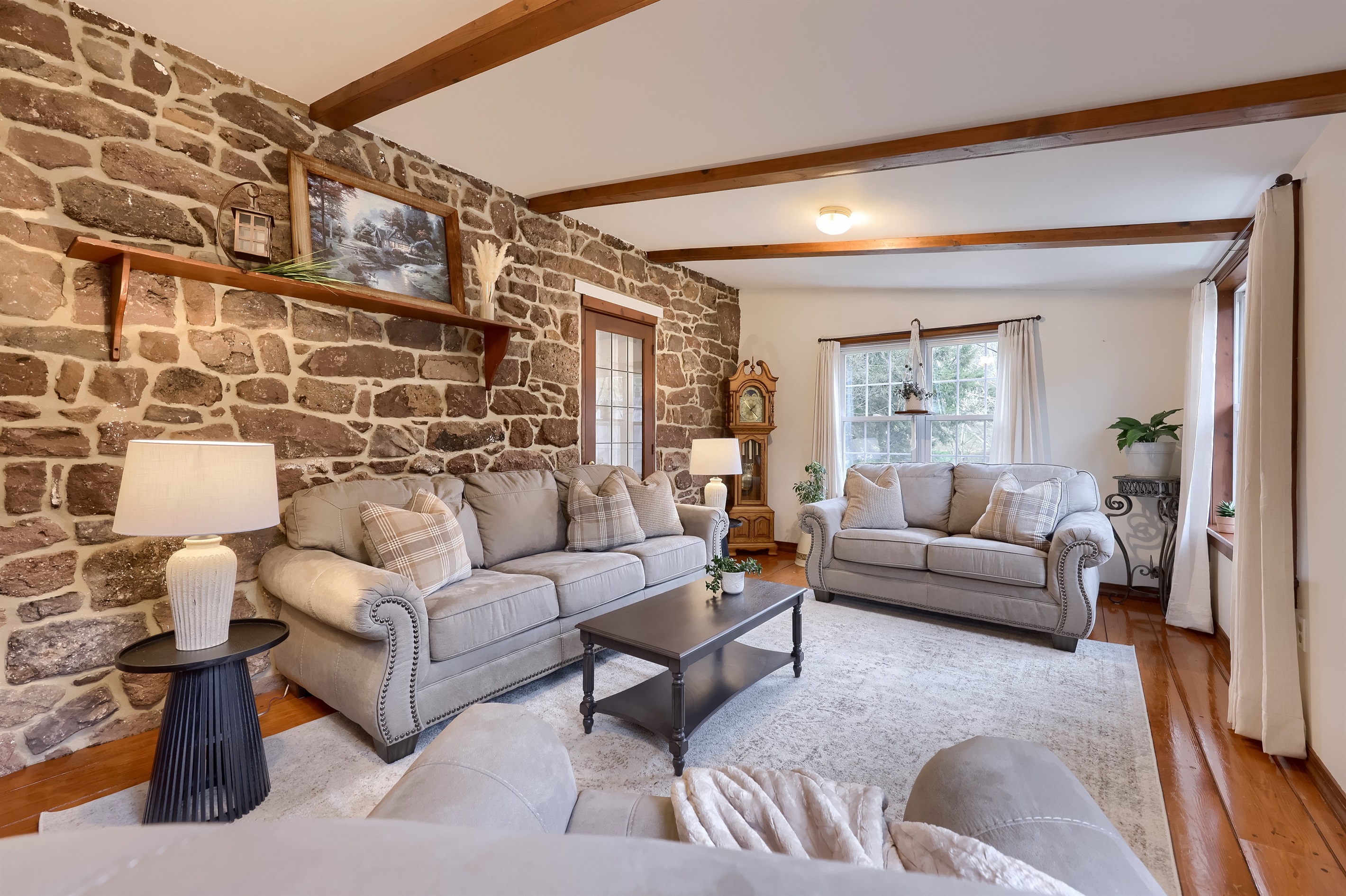 Cheerful light and comfy seats