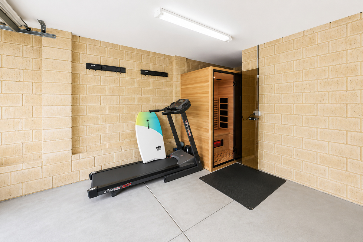 A dedicated fitness area adds another wellness layer to The Duchess of Duke, beyond the private courtyard spa and beach-proximity features.