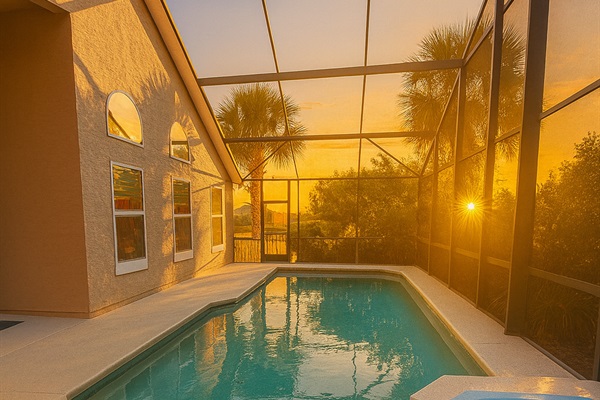 Golden sunrise, swaying palms, and a private pool oasis—this is the vacation you've been dreaming about