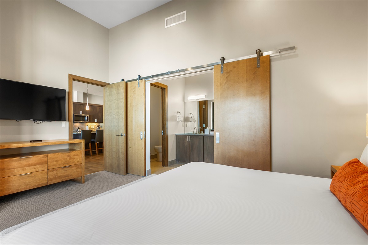 Master bedroom with ensuite