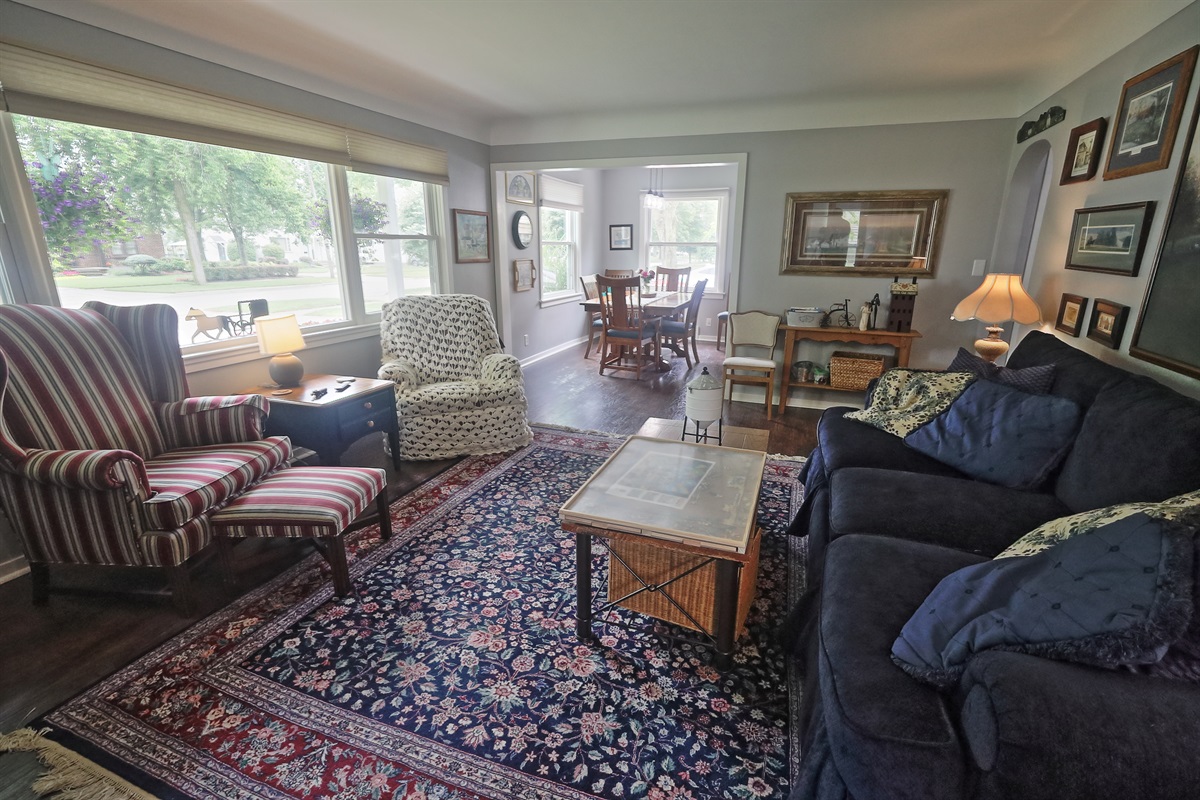 The living area