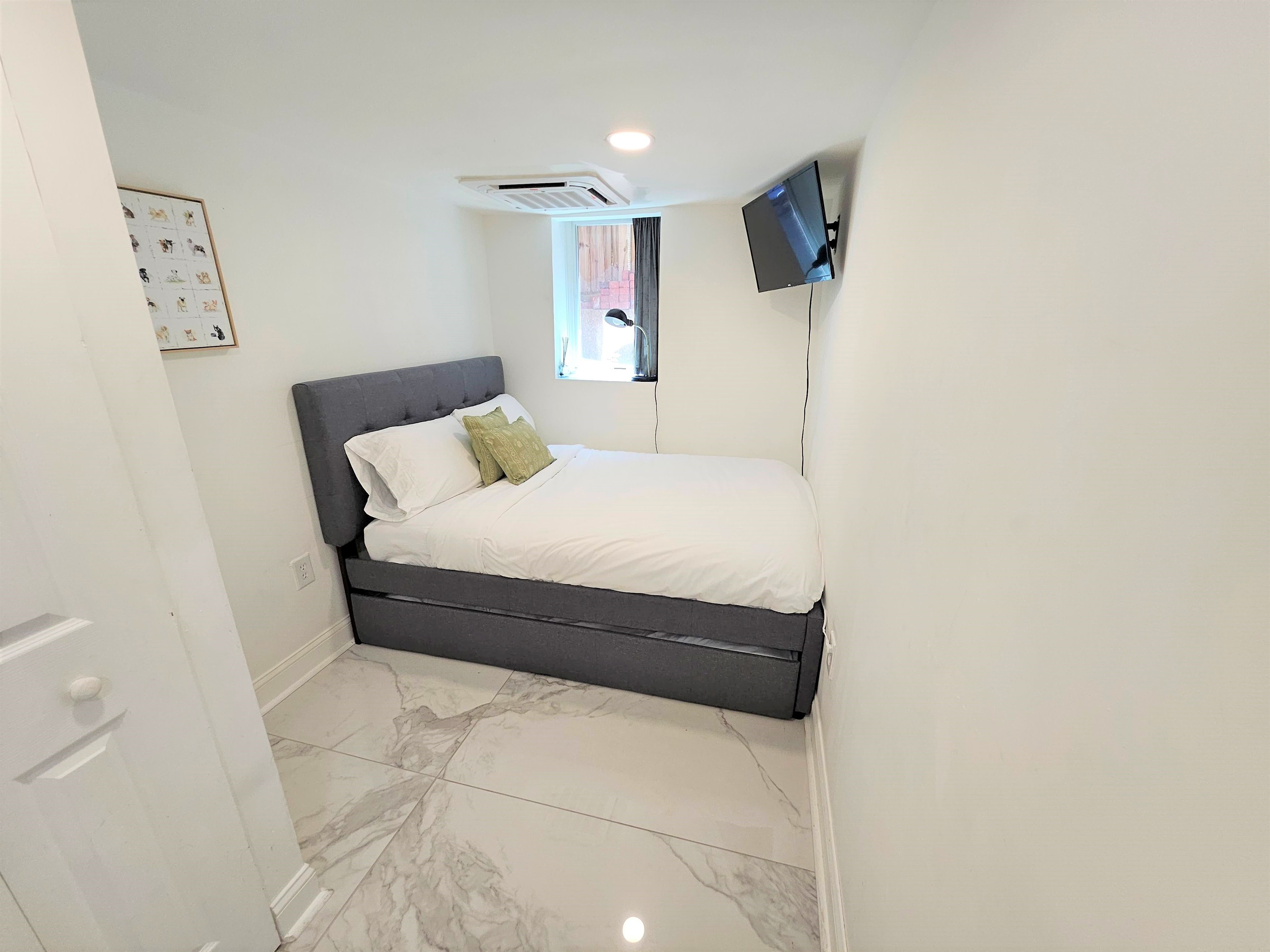 Bedroom #11 on the lower level has a full bed with a twin trundle underneath