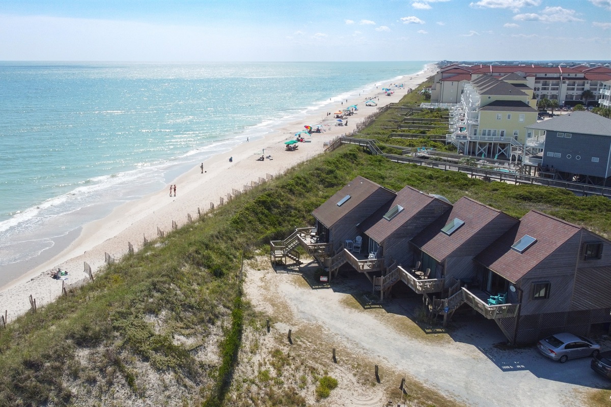 Only a short walk to the ocean