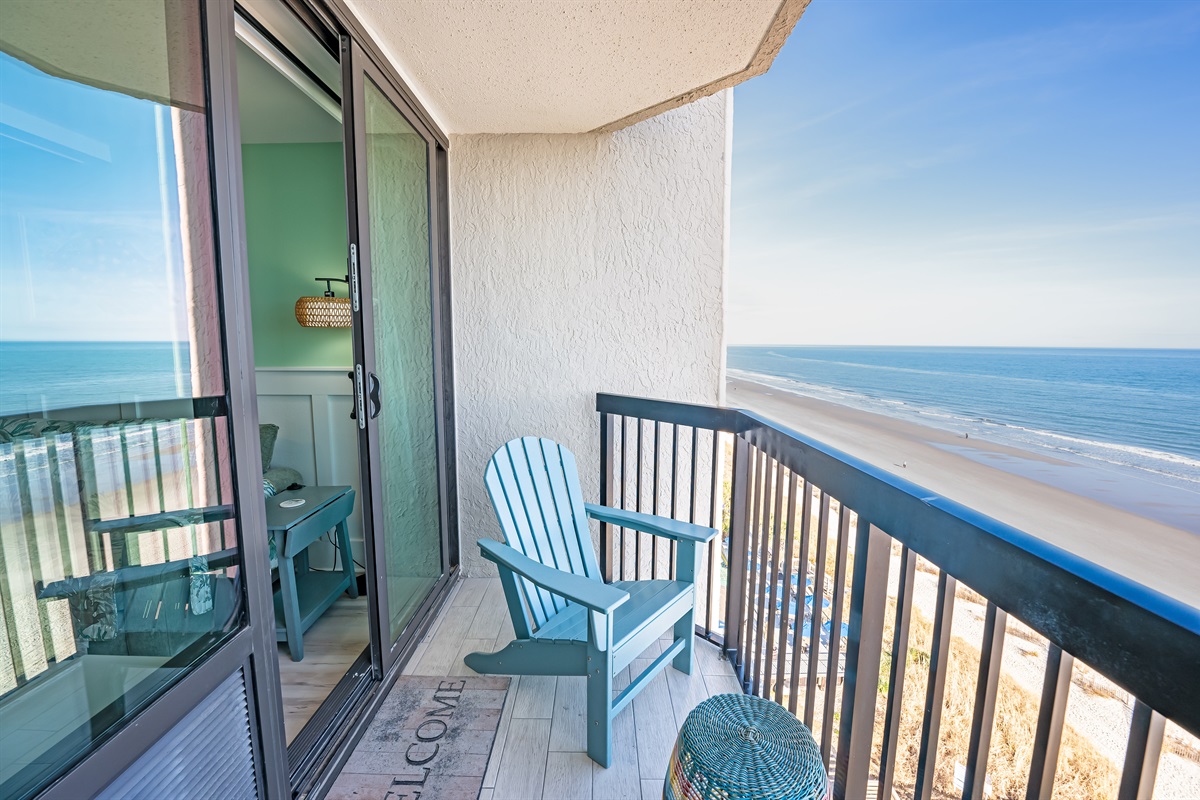 Amazing View from the Balcony!