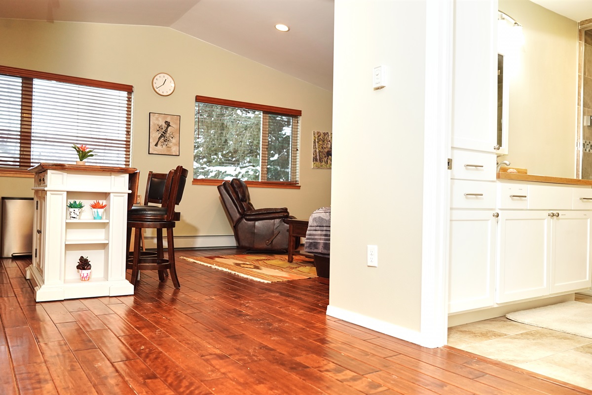 Wonderful open concept space.