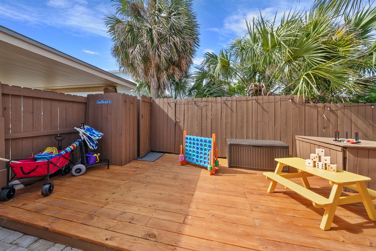 Plenty of games to stay entertained! 