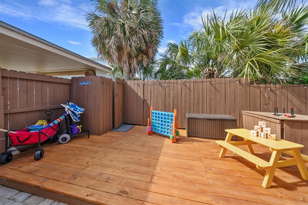 Plenty of games to stay entertained! 