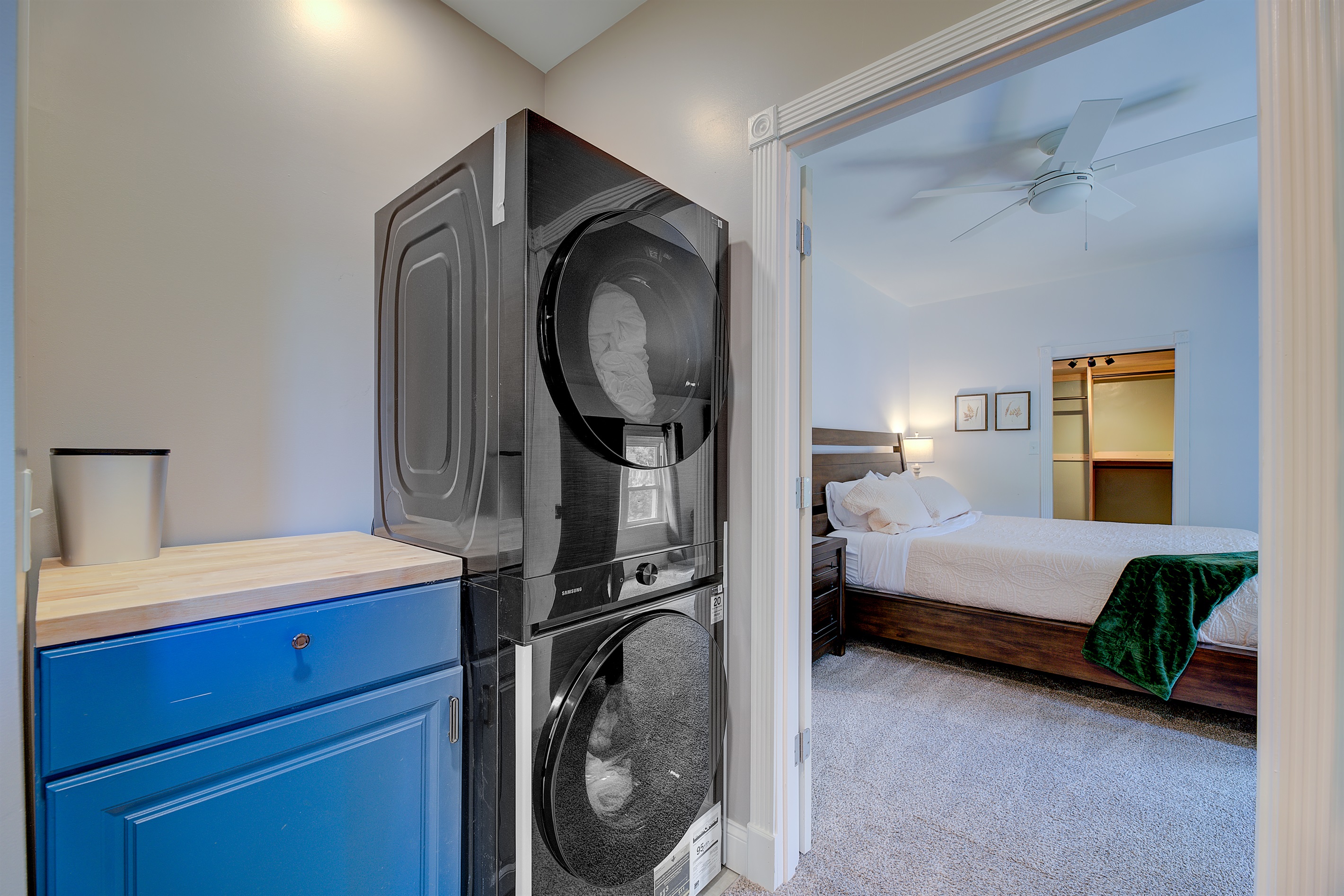 2 washers and dryers in this home!