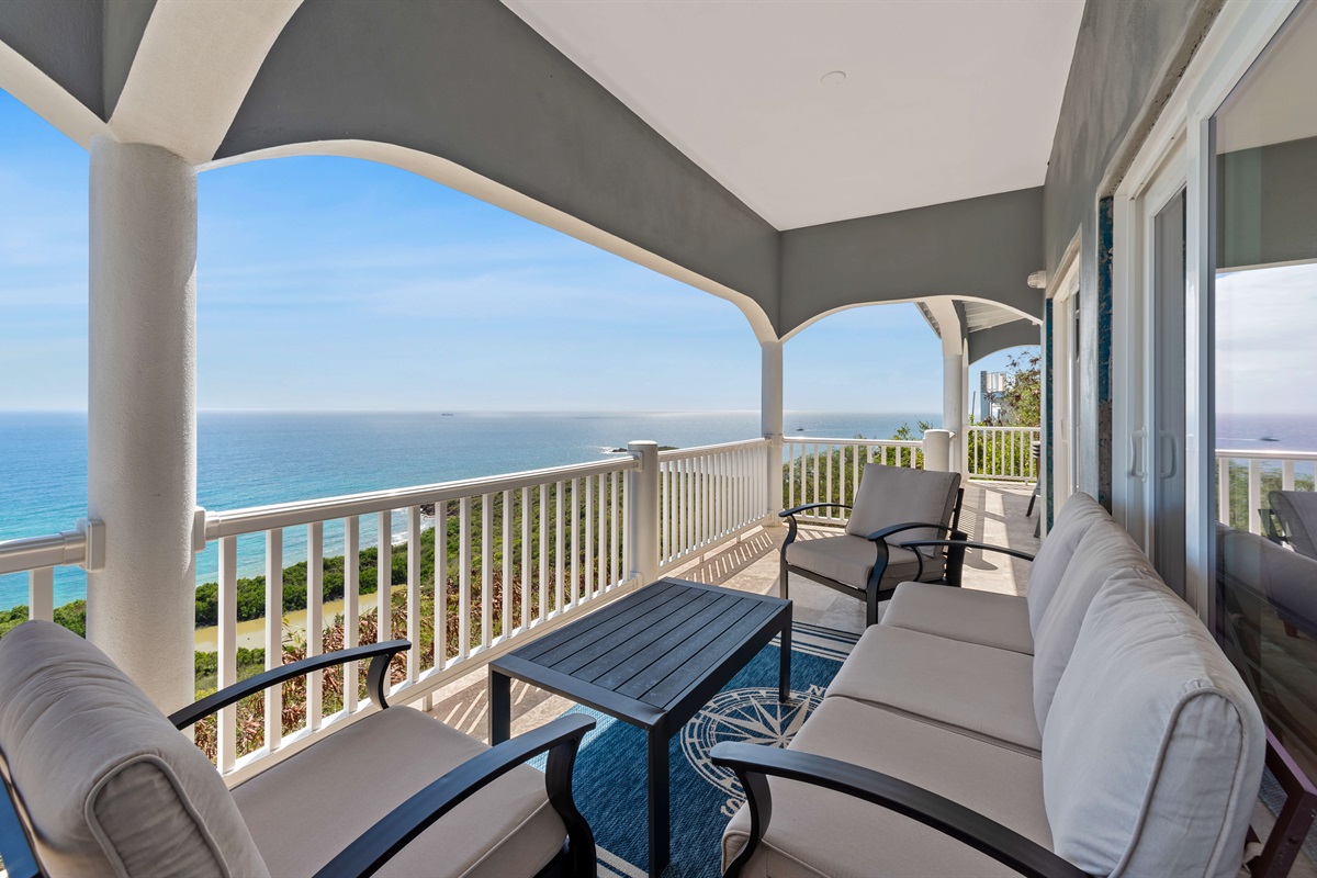 Step out to the balcony and sip your coffee while watching the sunrise.