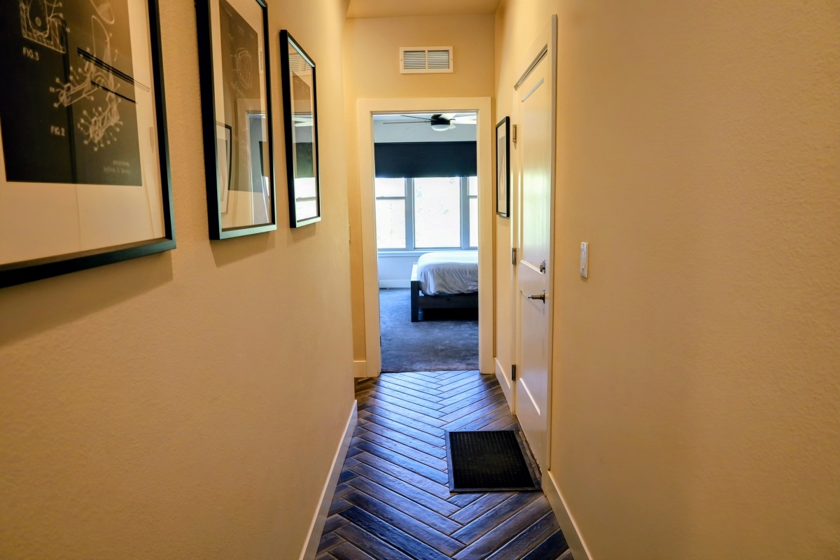 Entry Hall on Main Level to enter the Master Bedroom