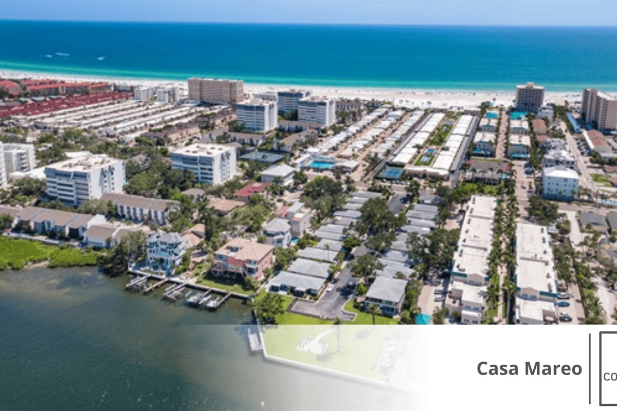 Provincial Gardens to Beach Distance