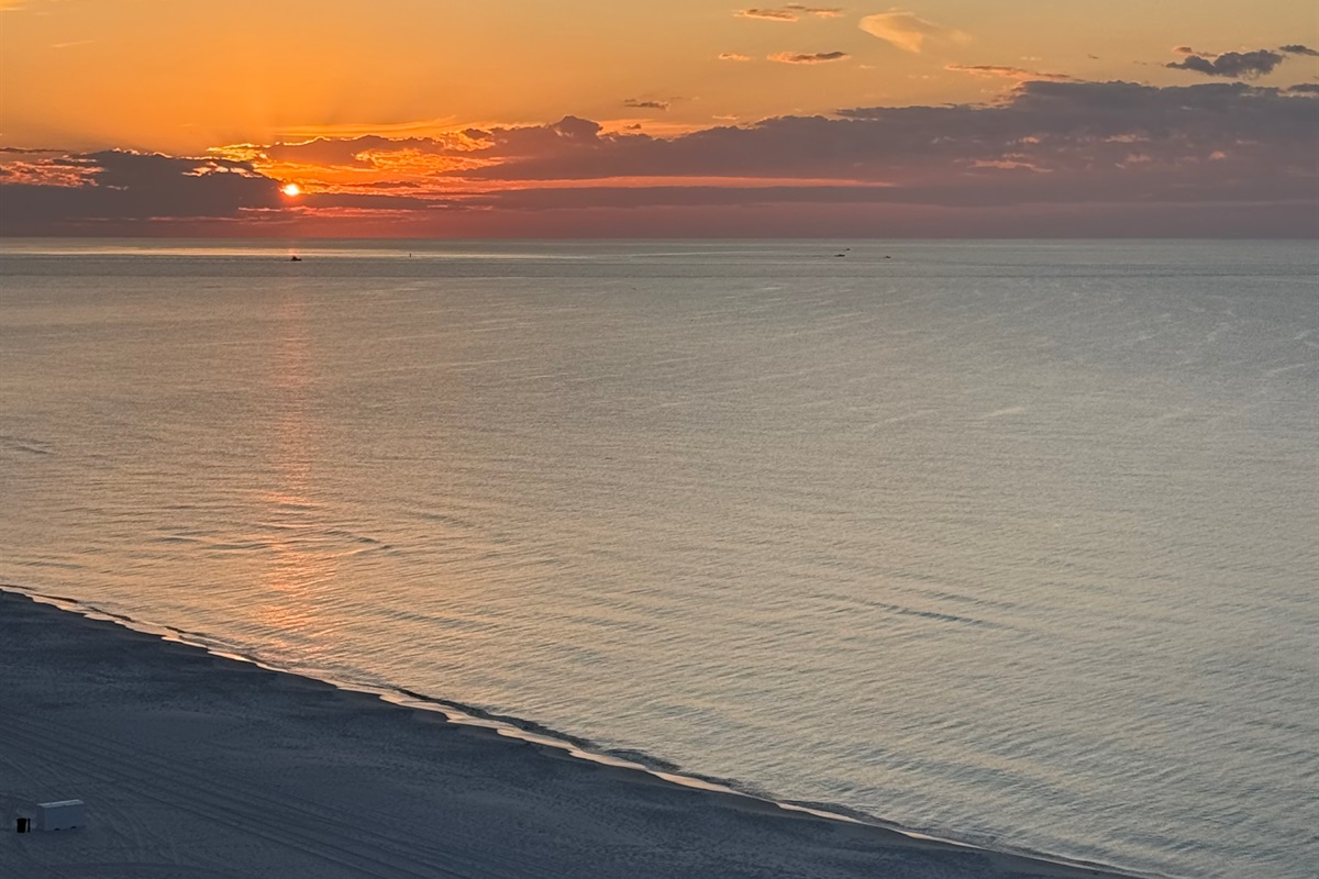 Sunrise from Balcony
