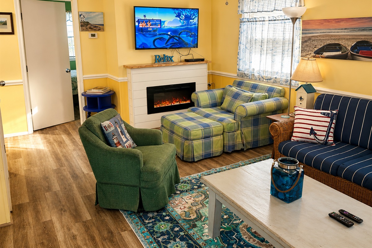 Great Room with fireplace