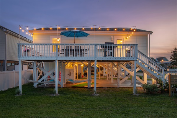 Warm ocean breezes and beautiful Cherry Grove sunsets