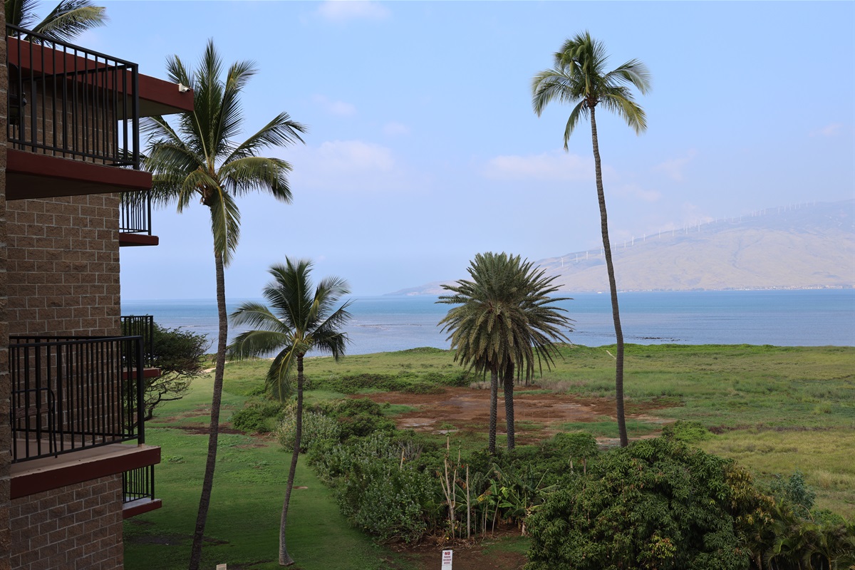 Savor your coffee or a delicious meal on the lanai, where every sip and bite is complemented by breathtaking views.