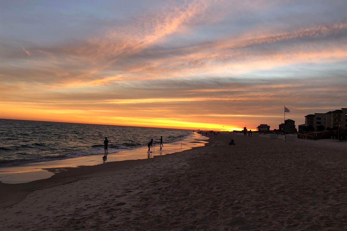 Sunset on the Beach