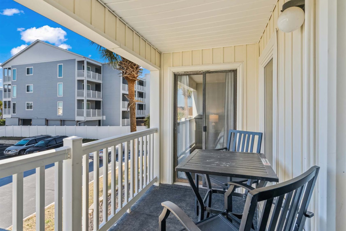 Private Balcony Seating