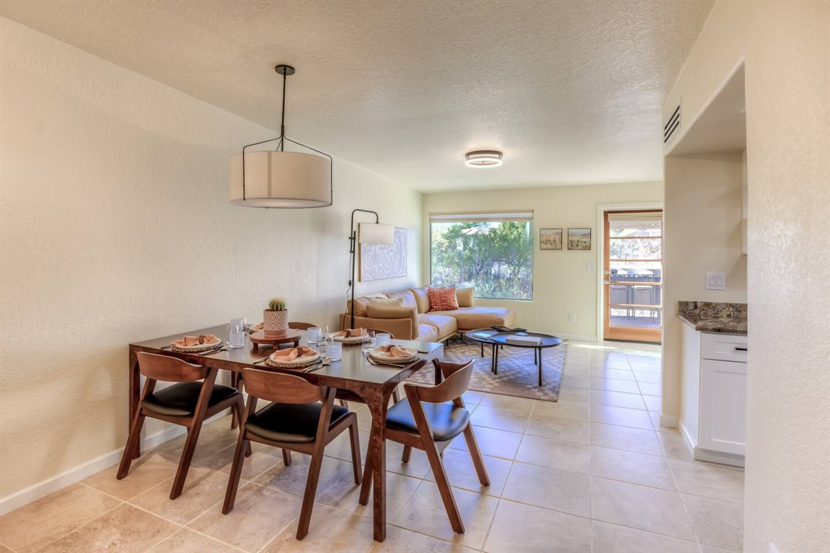 Dining and Living Room