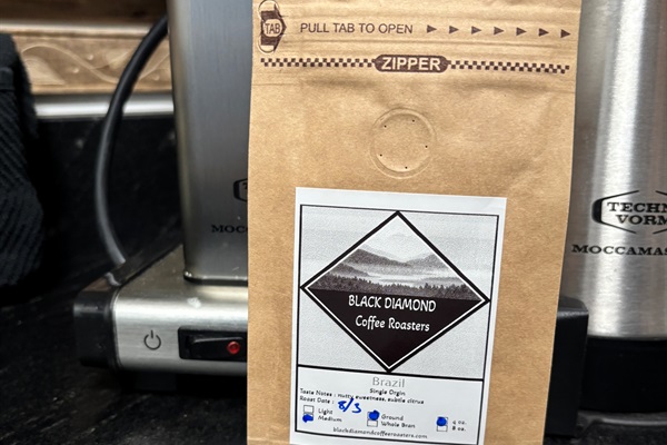Coffee from Black Diamond Coffee Roasters