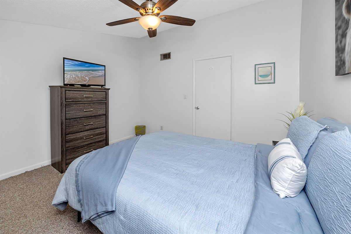 Smart tv in bedroom