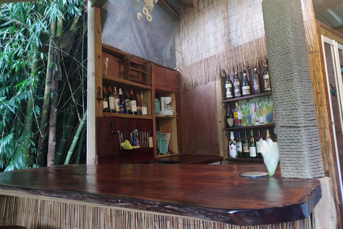 A place to eat your prepared food, includes a mini-fridge, coffee maker and microwave