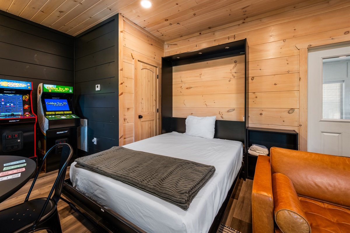 Murphy Bed on Lower Level