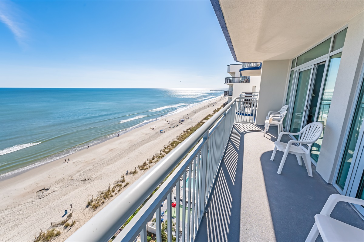 Breathtaking Views from Balcony!