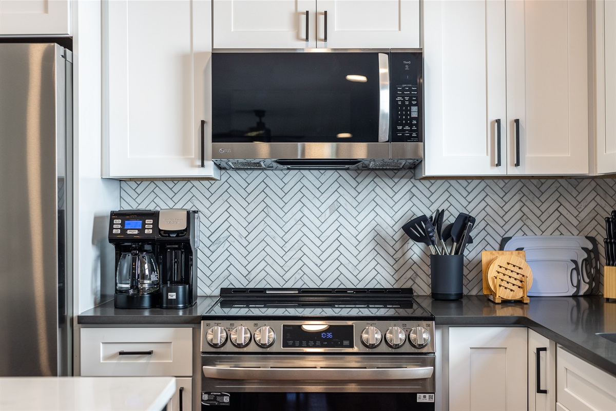 Fully equipped kitchen