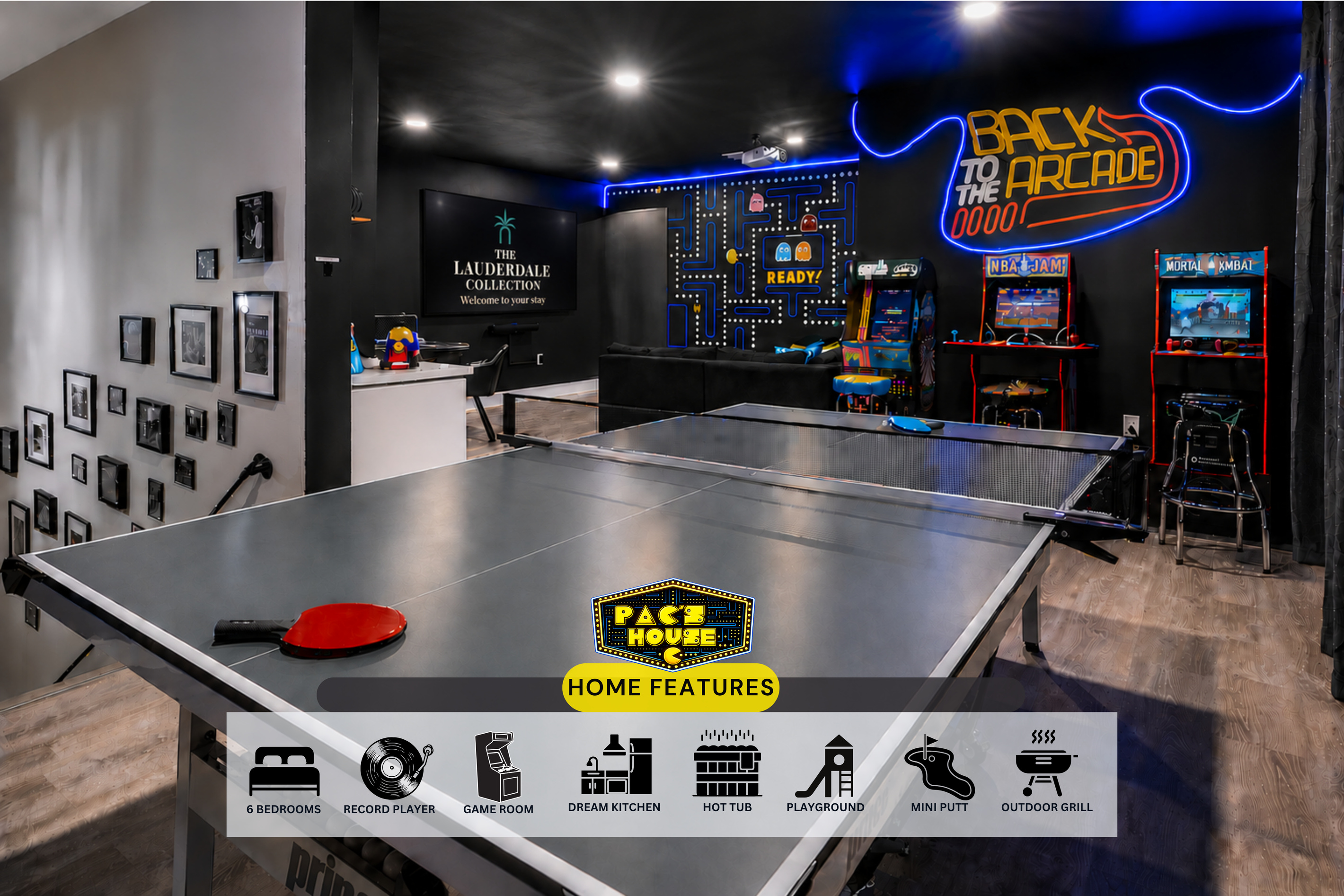 🕹️ Level up your stay with our epic retro arcade and game lounge – ready for friendly battles and unforgettable memories.