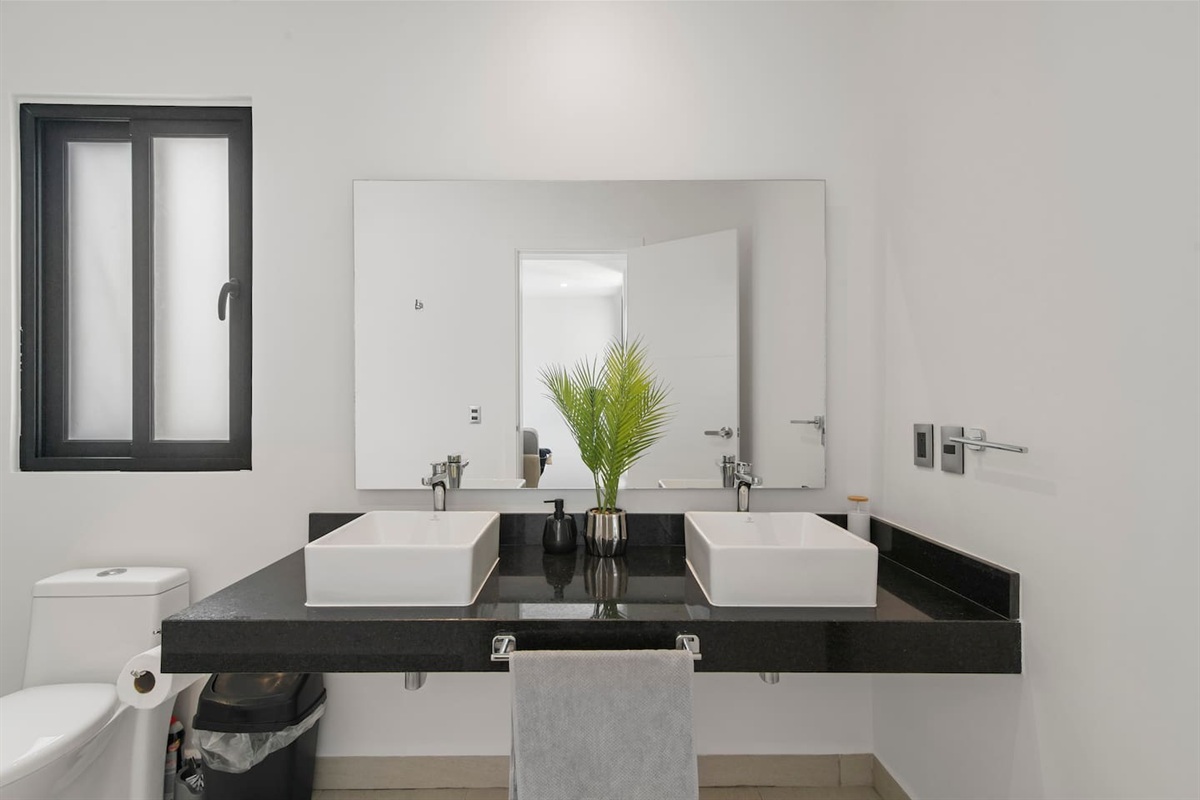 Master bathroom 