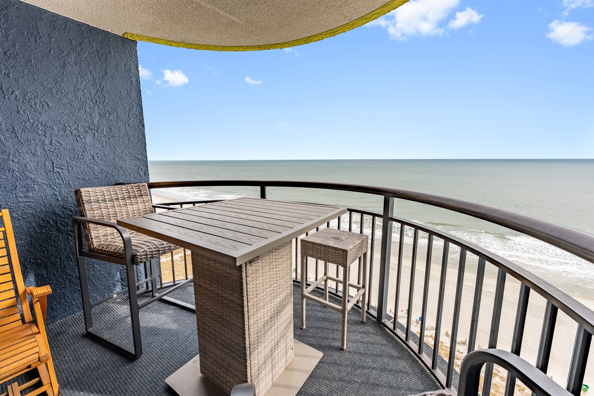 Amazing View from the Balcony!