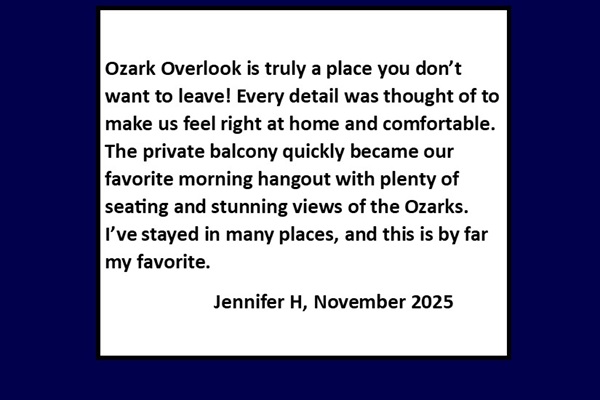 Take our Guest's word for it! We love to pamper our guests.