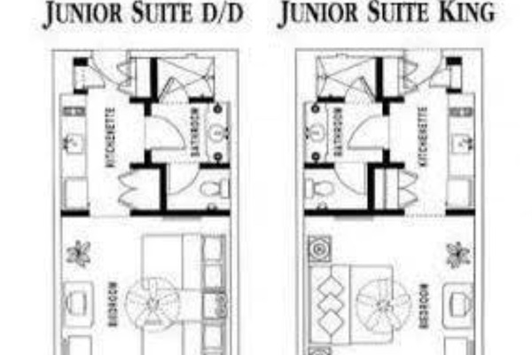 Owner Studio Suite Floorplan at Pueblo Bonito Emerald Bay, Vacation Travel Exclusives