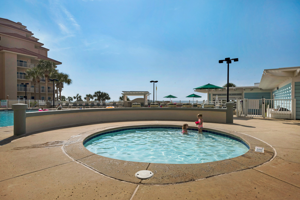 Children's pool beside the Gulf-front pool deck.