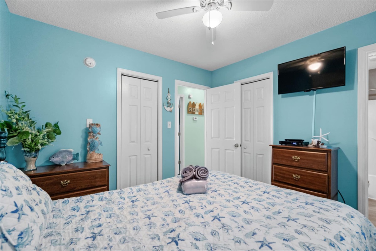 Spacious rooms