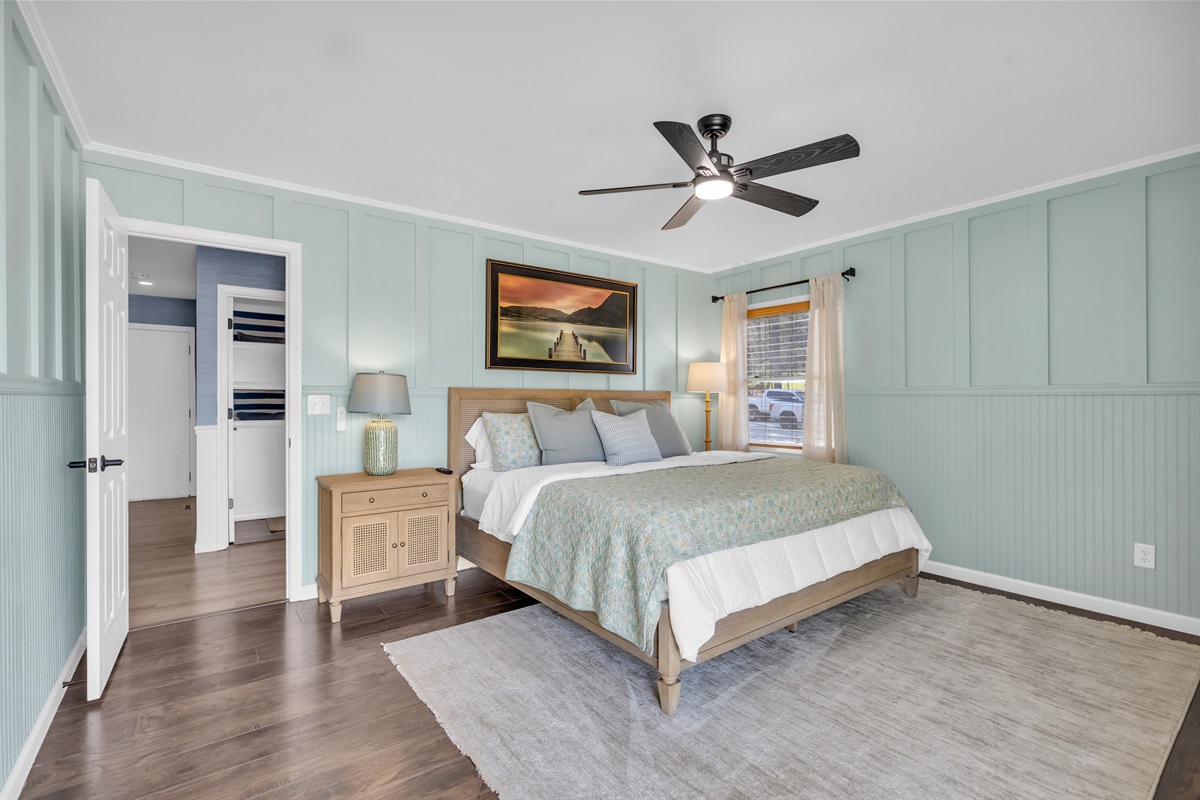 Master Bedroom with King Bed