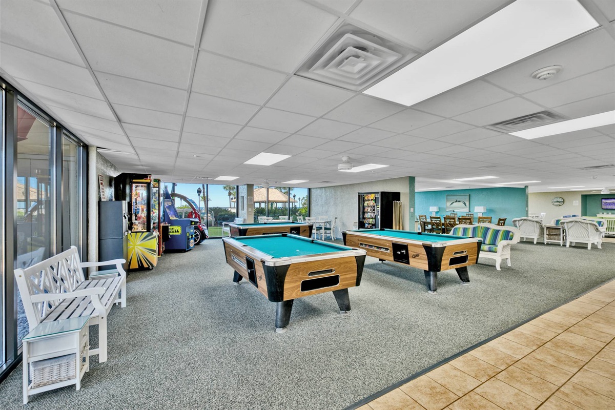 Recreational Room in Lobby Area