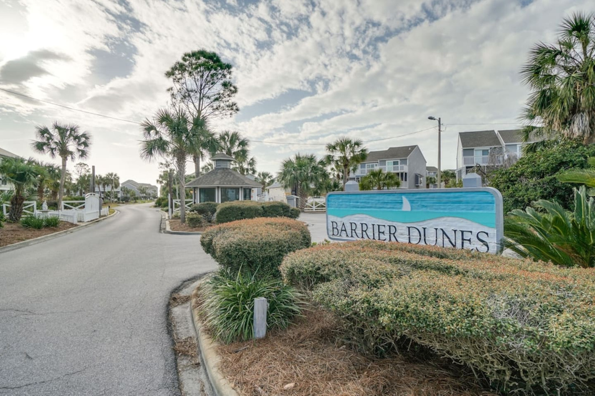 Drive through the Barrier Dunes gate and feel the shift &mdash; this is what a private gated community feels like.