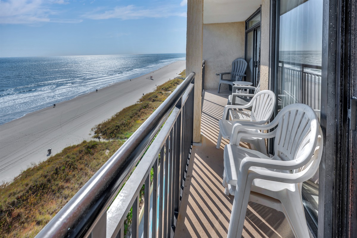 Amazing View from the Balcony!