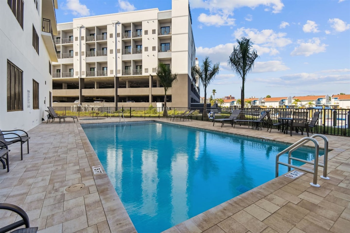 "Loved being able to dip into the pool after a long day. perfect place to cool of and wind down!"
